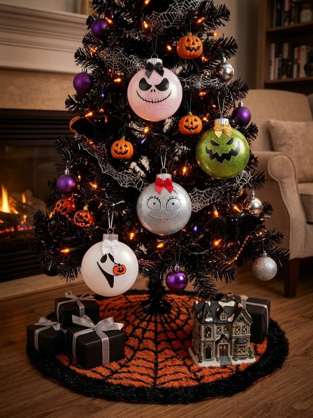 The Nightmare Before Christmas Themed Ornaments